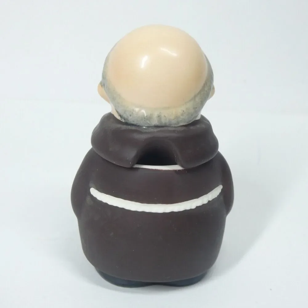 Goebel Friar Tuck Monk Mustard Jelly Jar S183 Vintage